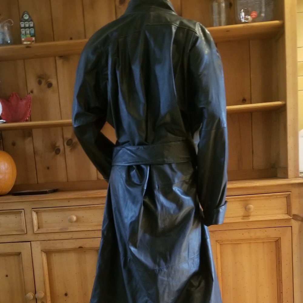 Leather Duster Classic Style - image 4